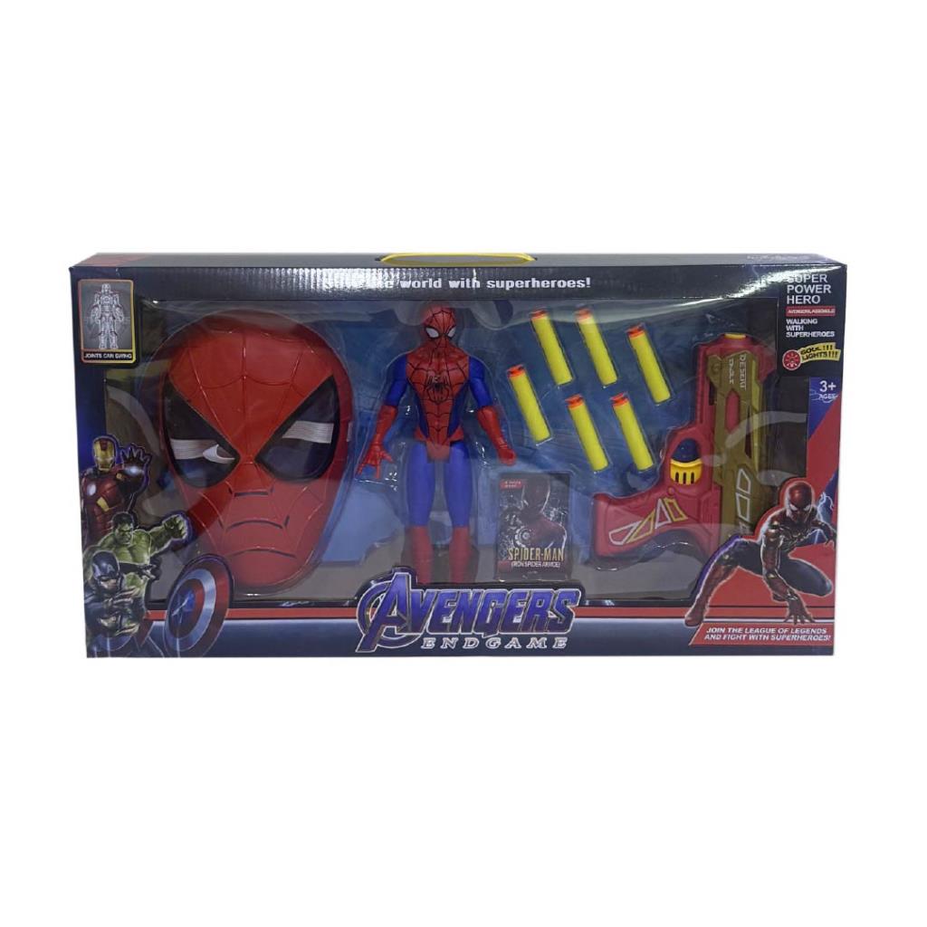 Avengers Spider Hero Action Set with Mask & Blaster